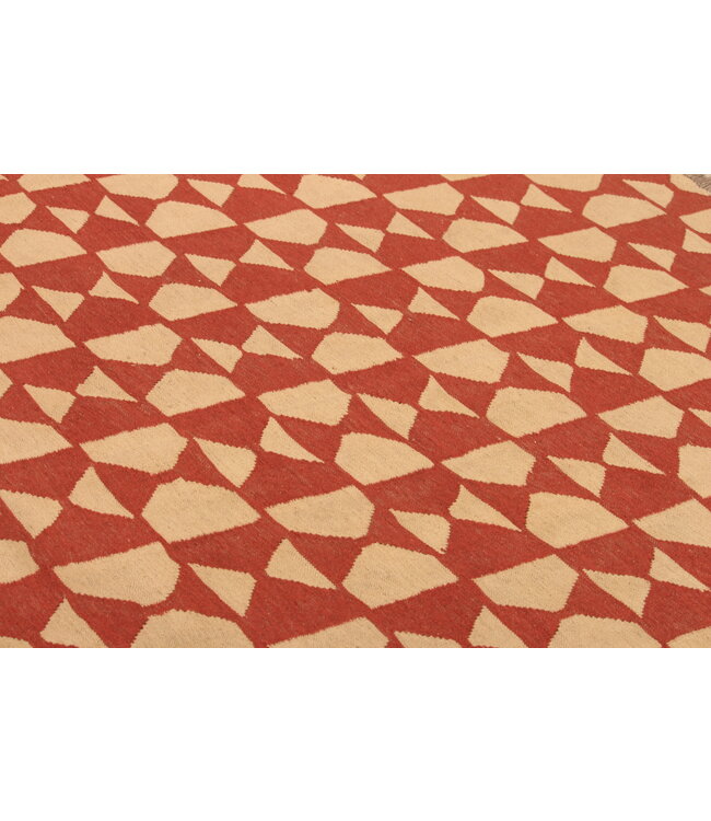 296x214cm Handwoven Traditional Kelim Area Rug Wool Carpet