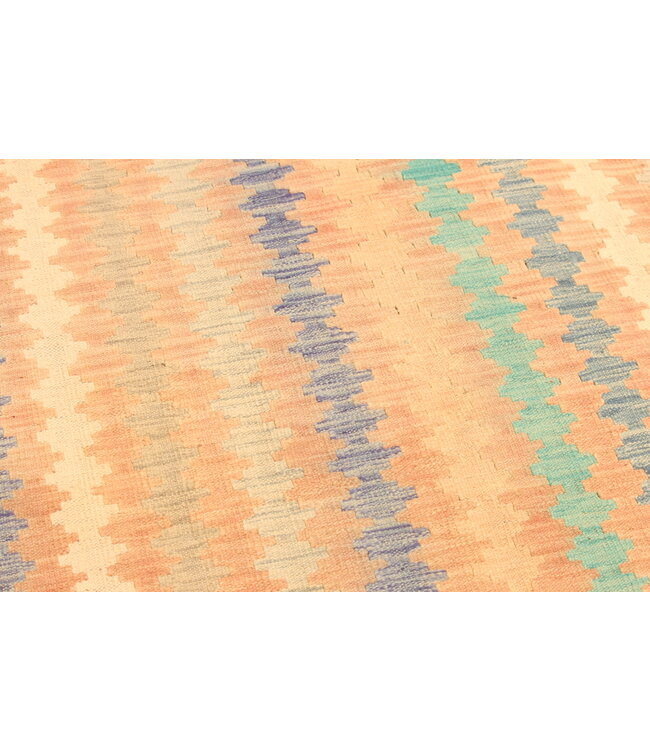 294x199cm Afghan Oriental wool carpet Handmade Kelim Rug