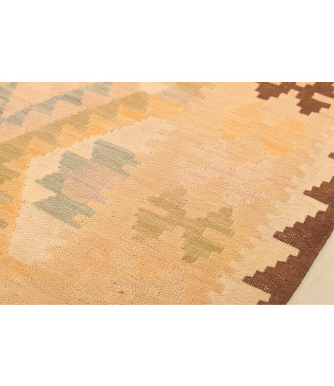 291x203cm Afghan Oriental wool carpet Handmade Kelim Rug