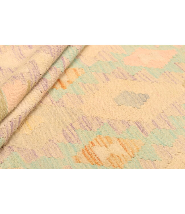 292x192cm Handwoven Traditional Kelim Area Rug Wool Carpet