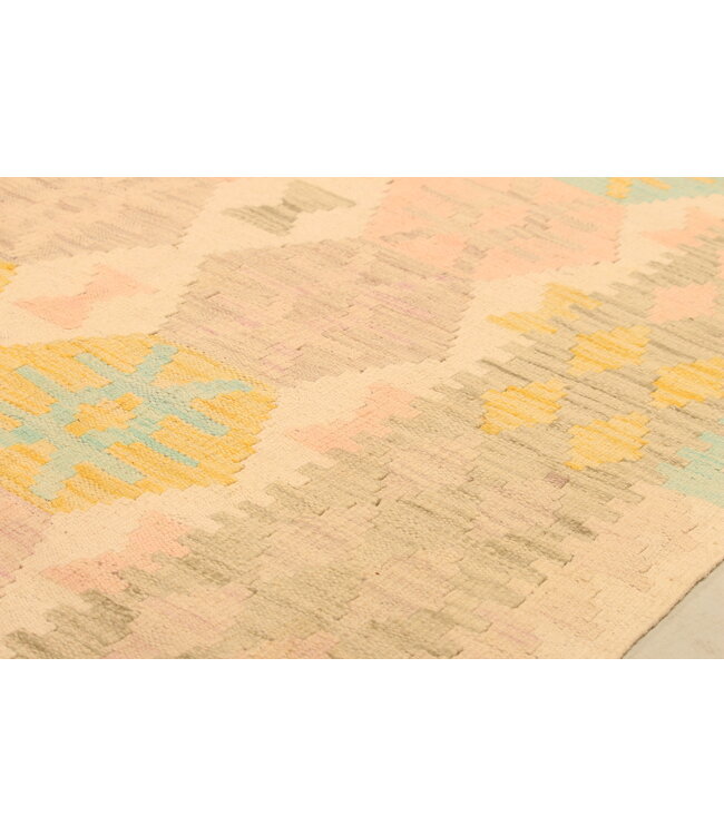292x196cm Handwoven Traditional Kelim Area Rug Wool Carpet