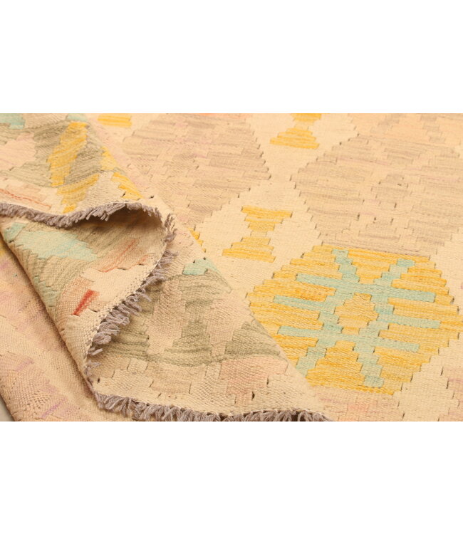 292x196cm Handwoven Traditional Kelim Area Rug Wool Carpet