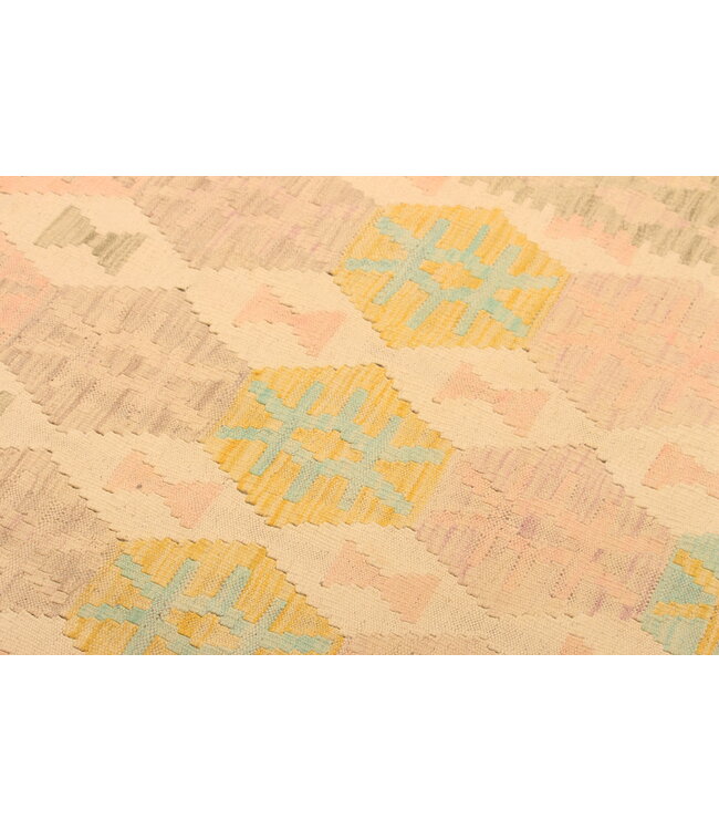 292x196cm Handwoven Traditional Kelim Area Rug Wool Carpet