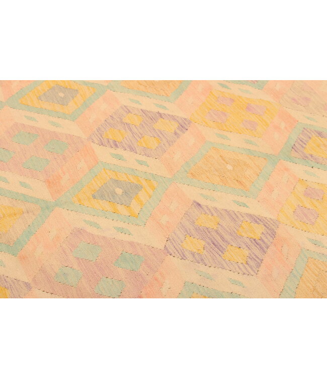 300x196cm Afghan Oriental wool carpet Handmade Kelim Rug