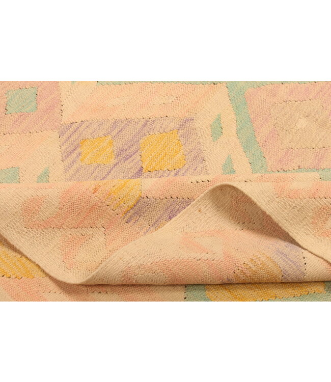 300x196cm Afghaans oosters wollen tapijt handgemaakt Kelim-kleed