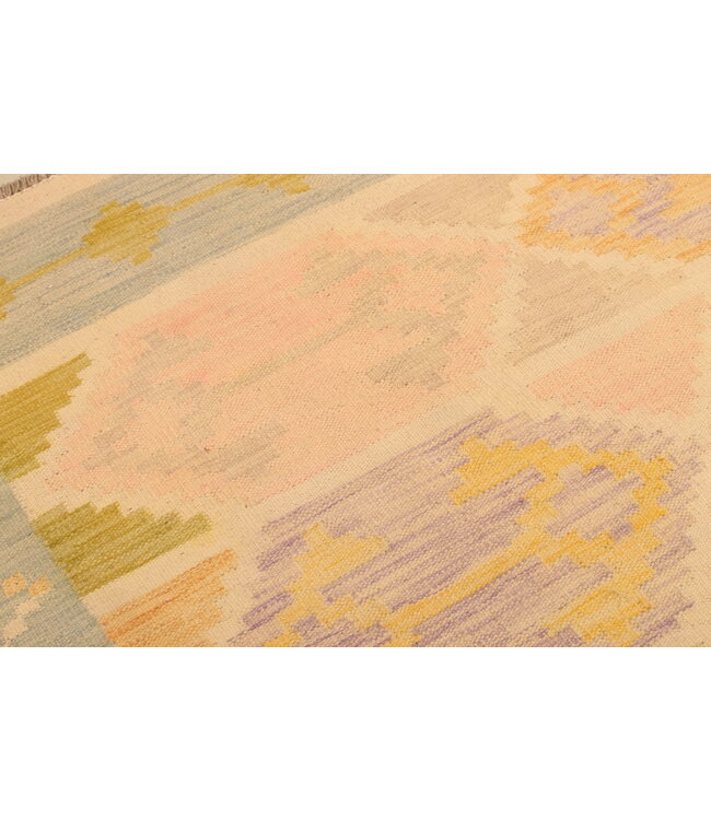 301x196cm Handwoven Traditional Kelim Area Rug Wool Carpet