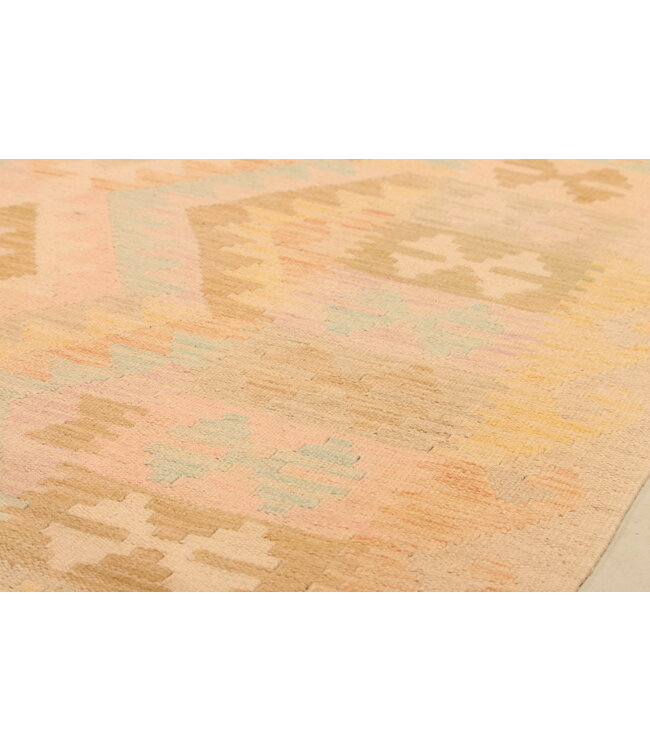 300x195cm Handwoven Traditional Kelim Area Rug Wool Carpet