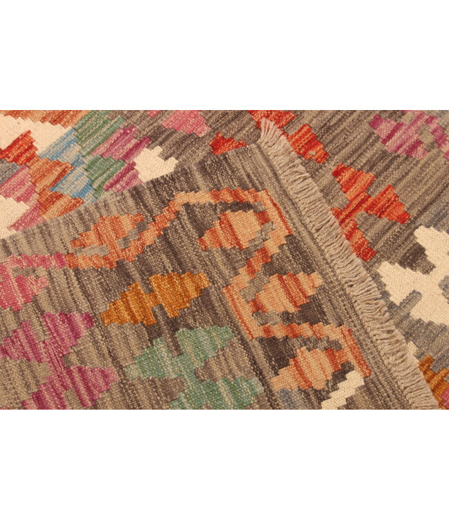 297x204cm Handwoven Traditional Kelim Area Rug Wool Carpet