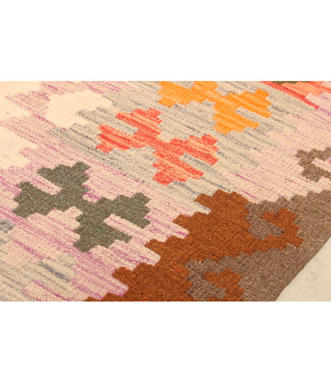 293x202cm Handwoven Traditional Kelim Area Rug Wool Carpet