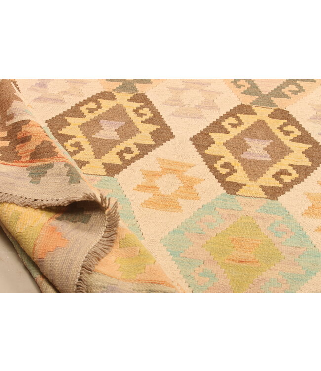 302x195cm  Beautiful Rug Handwoven Kelim Wool  Oriental carpet