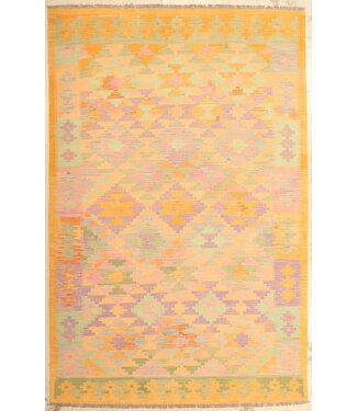 Kelimshop 305x197cm Mooie handgeweven Kelim vloerkleed wollen oosterse tapijt Kelimshop 305x197cm Mooie handgeweven Kelim vloerkleed wollen oosterse tapijt