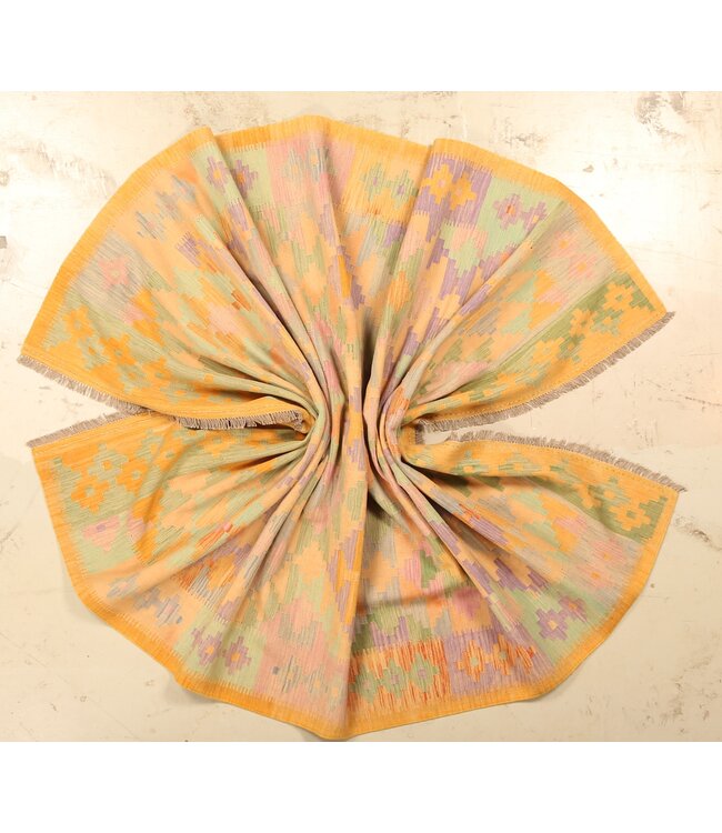 305x197cm  Beautiful Rug Handwoven Kelim Wool  Oriental carpet