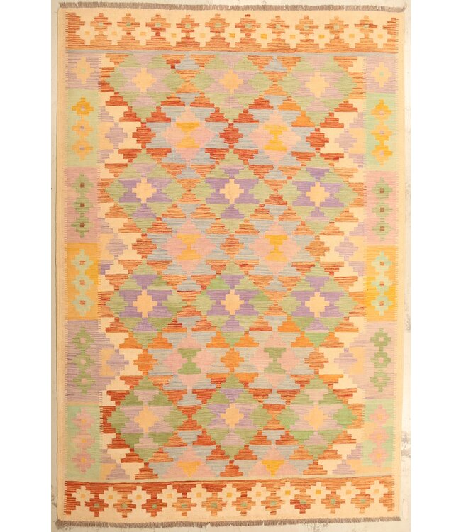 298x200cm  Beautiful Rug Handwoven Kelim Wool  Oriental carpet