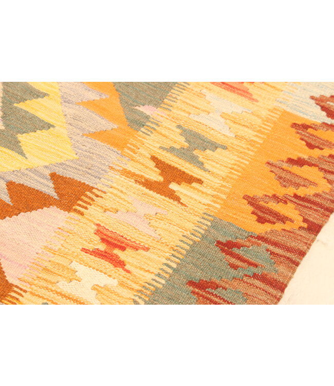 298x202cm Afghan Oriental wool carpet Handmade Kelim Rug