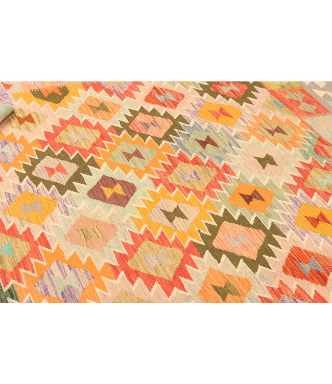 290x200cm Schöner teppich handgewebter Kelim-Wollteppich Orientalischer Teppich