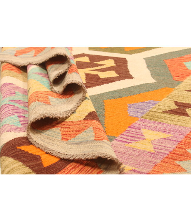 300x197cm Schöner teppich handgewebter Kelim-Wollteppich Orientalischer Teppich