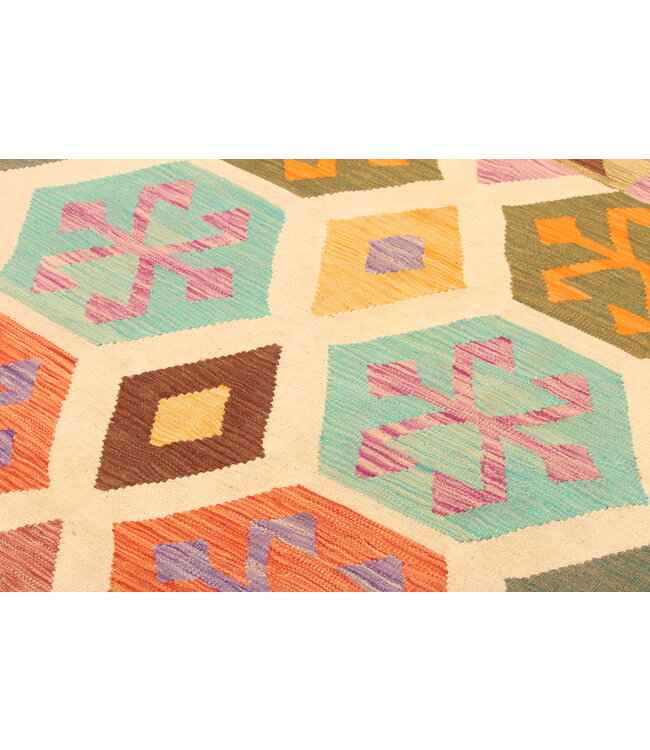 300x197cm  Beautiful Rug Handwoven Kelim Wool  Oriental carpet