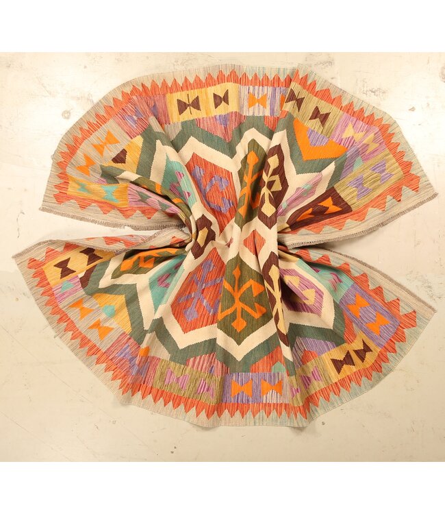 300x197cm  Beautiful Rug Handwoven Kelim Wool  Oriental carpet