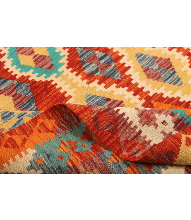 306x212cm  Beautiful Rug Handwoven Kelim Wool  Oriental carpet