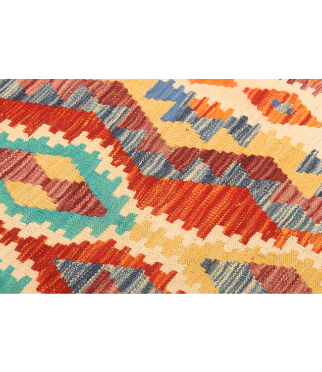 306x212cm Schöner teppich handgewebter Kelim-Wollteppich Orientalischer Teppich