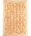 Kelimshop 302x200cm Schöner teppich handgewebter Kelim-Wollteppich Orientalischer Teppich