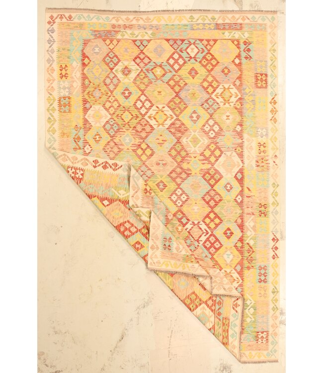 302x200cm  Beautiful Rug Handwoven Kelim Wool  Oriental carpet