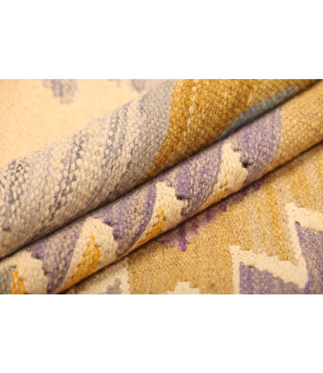 290x196cm Schöner teppich handgewebter Kelim-Wollteppich Orientalischer Teppich