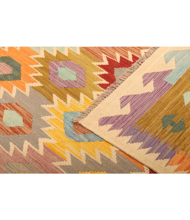 290x196cm  Beautiful Rug Handwoven Kelim Wool  Oriental carpet