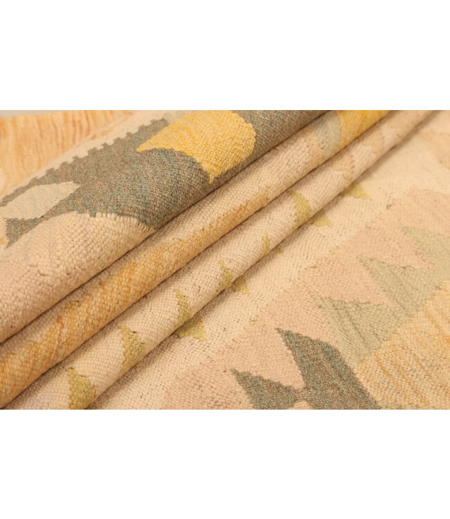 297x180cm Afghaans oosters wollen tapijt handgemaakt Kelim-kleed