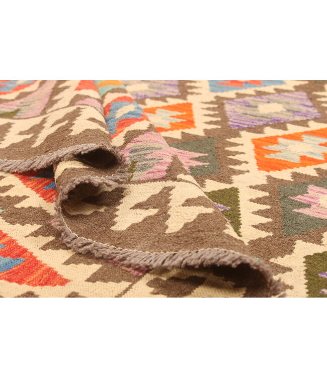 292x211cm Handwoven Traditional Kelim Area Rug Wool Carpet