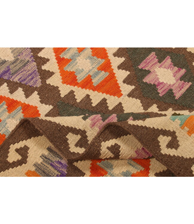 292x211cm Handwoven Traditional Kelim Area Rug Wool Carpet