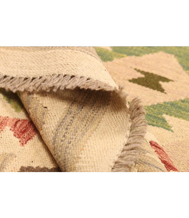 300x195cm Afghan Oriental wool carpet Handmade Kelim Rug