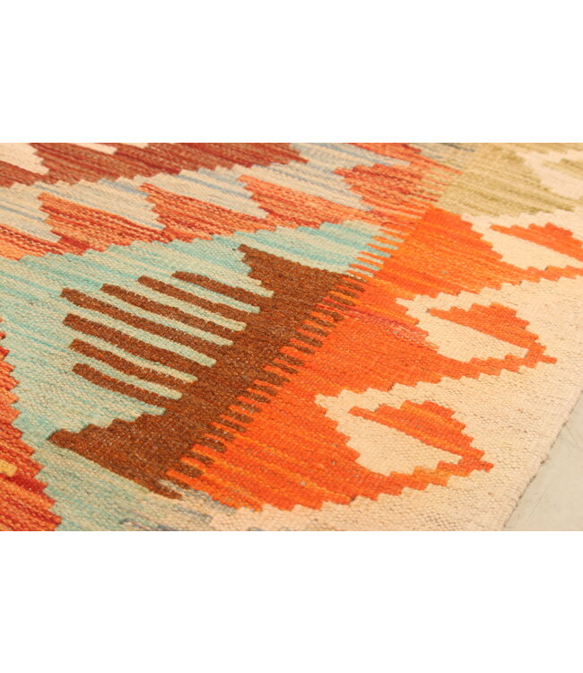 300x200cm Handwoven Traditional Kelim Area Rug Wool Carpet