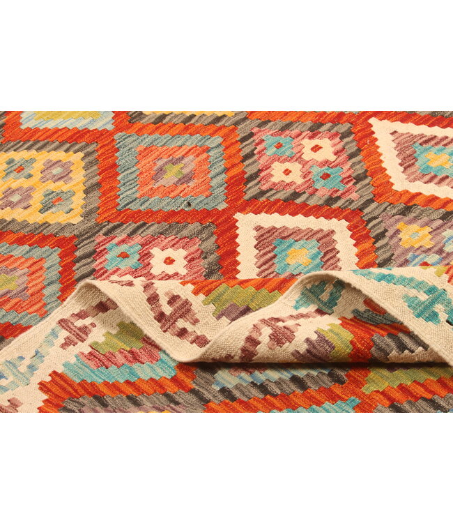 293x195cm  Beautiful Rug Handwoven Kelim Wool  Oriental carpet