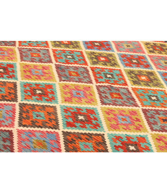 286x202cm  Beautiful Rug Handwoven Kelim Wool  Oriental carpet