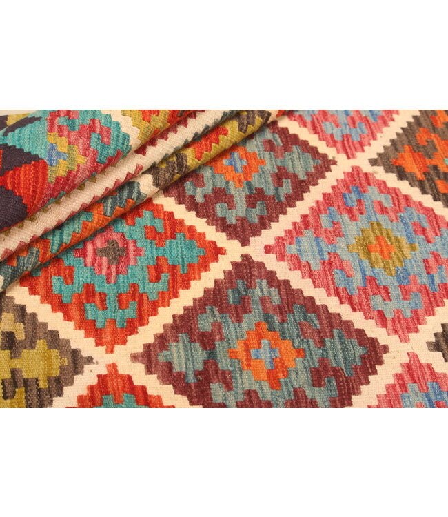 286x202cm  Beautiful Rug Handwoven Kelim Wool  Oriental carpet