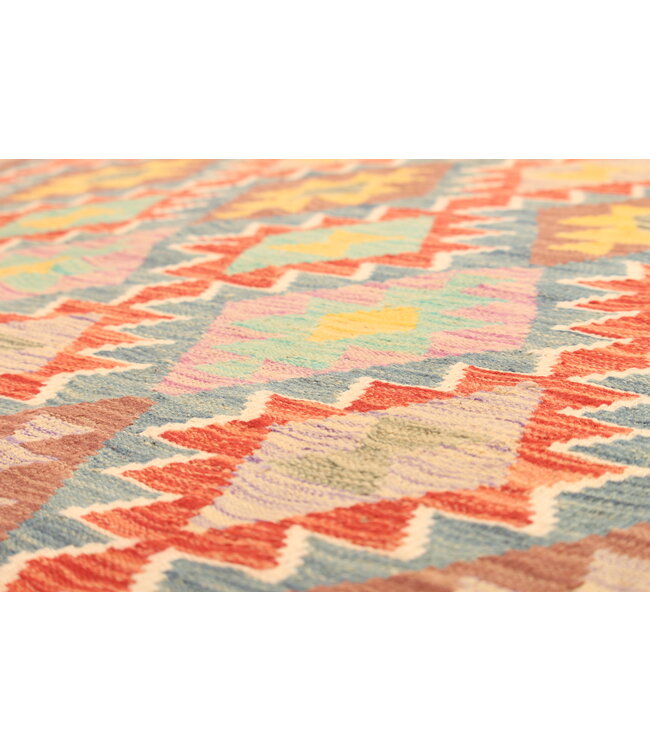 304x209cm Afghan Oriental wool carpet Handmade Kelim Rug