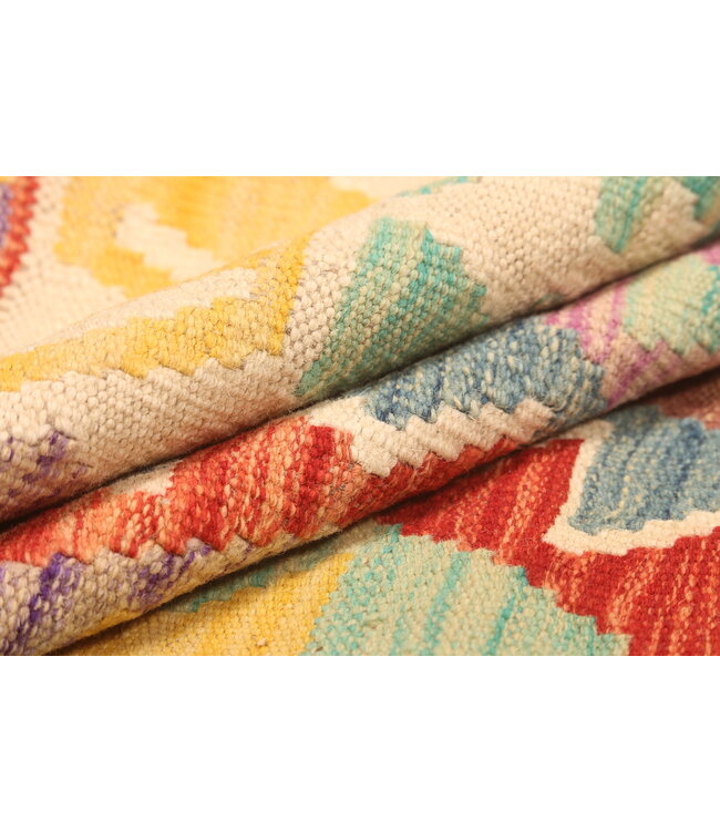 304x209cm Afghan Oriental wool carpet Handmade Kelim Rug