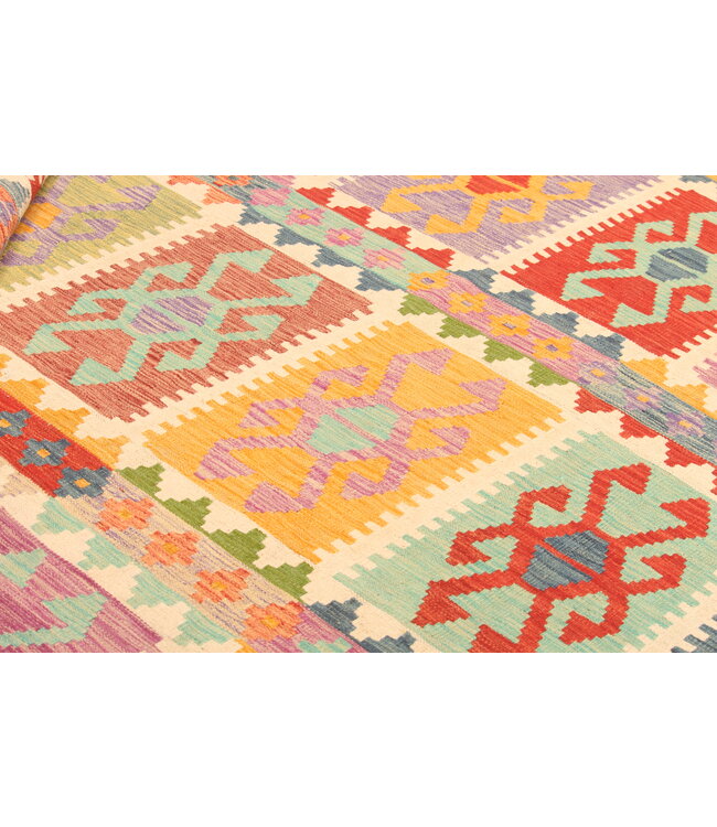 296x201cm  Beautiful Rug Handwoven Kelim Wool  Oriental carpet