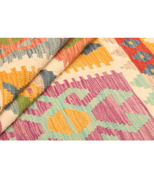 296x201cm  Beautiful Rug Handwoven Kelim Wool  Oriental carpet