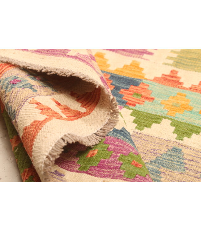 296x201cm  Beautiful Rug Handwoven Kelim Wool  Oriental carpet