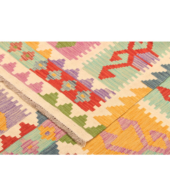 296x201cm  Beautiful Rug Handwoven Kelim Wool  Oriental carpet