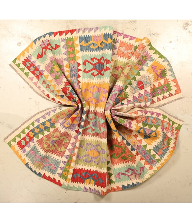 296x201cm Schöner teppich handgewebter Kelim-Wollteppich Orientalischer Teppich