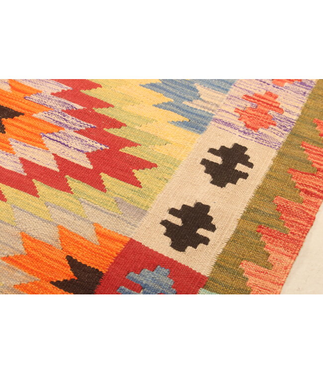 300x195cm Beautiful Rug Handwoven Kelim Wool  Oriental carpet