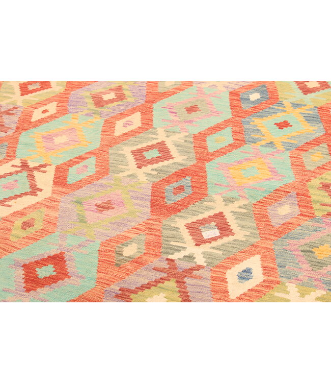 295x200cm  Beautiful Rug Handwoven Kelim Wool  Oriental carpet