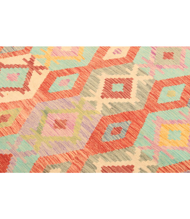 295x200cm  Beautiful Rug Handwoven Kelim Wool  Oriental carpet