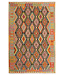 Kelimshop 306x204cm  Mooie handgeweven Kelim vloerkleed wollen oosterse tapijt