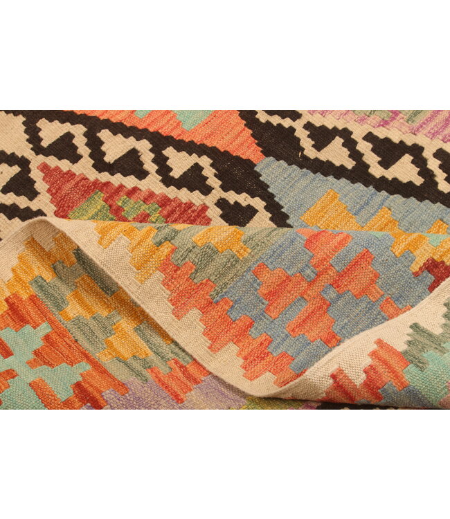 306x204cm  Beautiful Rug Handwoven Kelim Wool  Oriental carpet