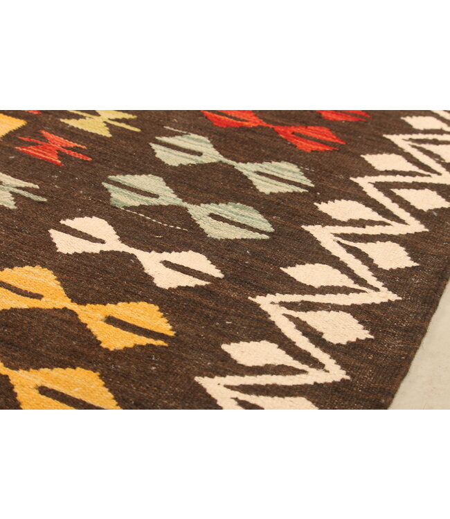 293x200cm Handwoven Traditional Kelim Area Rug Wool Carpet