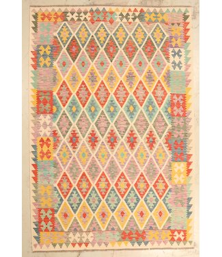 Kelimshop 299x201cm Handgewebter Traditioneller Kelim Teppich Woll Kelimshop 299x201cm Handgewebter Traditioneller Kelim Teppich Woll